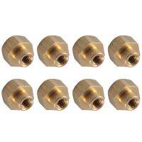 8PCS M2 Nuts RC Car Nuts for 1/24 RC Crawler Car Axial SCX24 AX24 Upgrade Parts Accessories 5mm