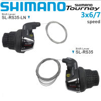 Shimano SL-RS35 S Hifter 3X6วินาที3X7 18ความเร็ว21ความเร็วจักรยานMTB S Hifterบิดเกียร์เบรคก้าน/S Hifter Combo Set