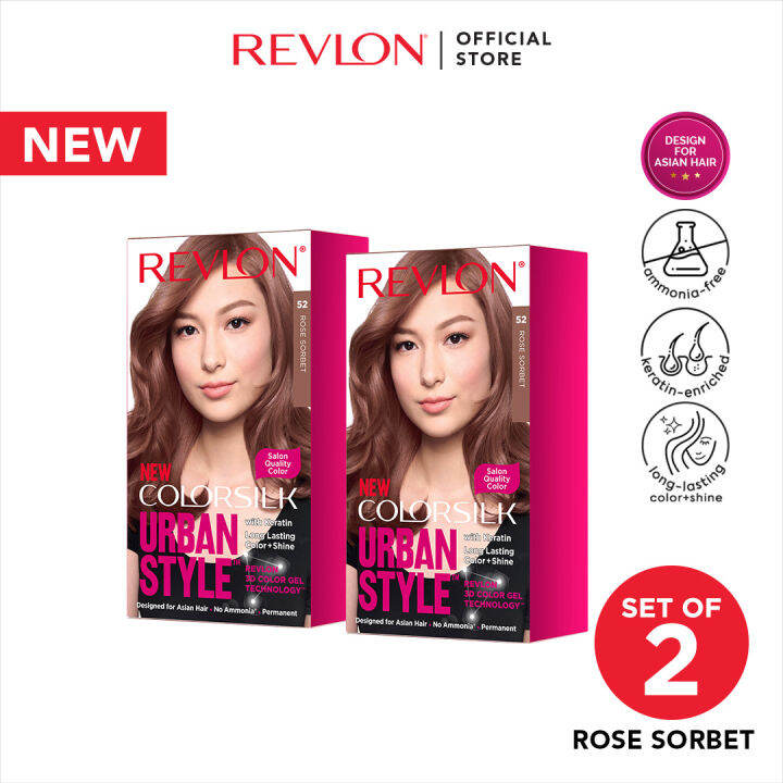 Revlon Colorsilk Urban Style Permanent Hair Color Duo Lazada PH
