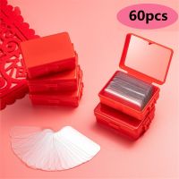 60Pcs/Box Double Sided Stickers Tape Super Strong Double Sided Adhesive High-adhesive Two Sides Waterproof Sticker Home Decor Adhesives  Tape