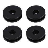 【SALE】 4Pcs ที่ถอดออกได้กระจกหน้ารถ Bushing Grommets สำหรับ Harley Road King Heritage Softail รถจักรยานยนต์ Accessories