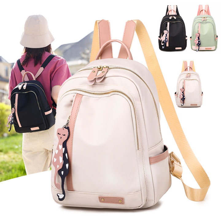 Fashion Multi-Function PU Leather Women Shoulder Bags Mini Backpacks School  Bags Small Rucksack KHAKI - Walmart.com