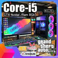 คอมพิวเตอร์ ครบชุด พร้อมใช้ Core-i5 /GTX Vga Card /Ram 8Gb  ทำงาน ตัดต่อกราฟิก เล่นเกมส์ ตอบโจทย์ทุกการใช้งาน