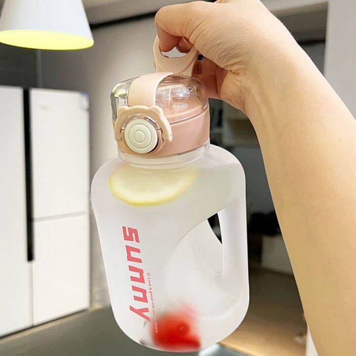 1l-portable-water-bottle-with-straw-large-capacity-bucket-mug-summer-outdoor-travel-cup-sports-gym-drinking-tumbler-fitness-jugs