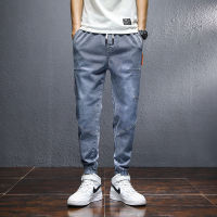 ZOENOVA Brand Mens Jeans Harem Denim Cargo Pants 2021 New Streetwear Jogger Hip Hop Cotton Trousers Male Blue Oversized 3XL 4XL