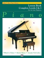 หนังสือเปียโน Alfreds Basic Piano Complete Course : Lesson Lesson Level 2&amp;3