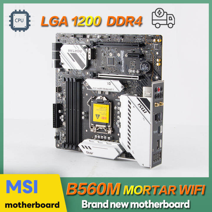 MSI MAG B560M MORTAR WIFI motherboard LGA1200 11th generation Intel CPU ...