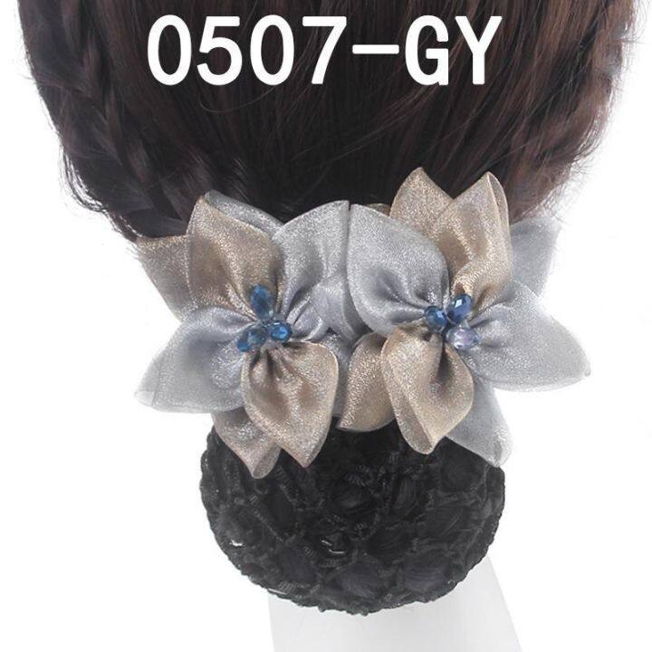 silk-gauze-flower-professional-head-flower-nurse-hotel-waiter-work-hairpin-hair-curling-tool