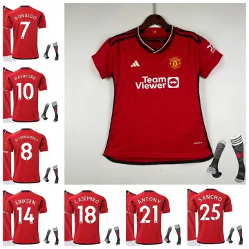 female man united shirt