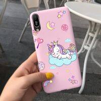 【✔】 C&amp;T e-Mart เคส MRD-LX2 Love Heart เคสโทรศัพท์ TPU Y6 Pro สาวน่ารัก Soft Print Case สำหรับ Y6 PRO MRD-LX2