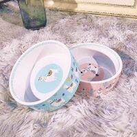 [COD] New Bowl Alpaca Printed Cartoon Dog Food Basin to Wholesale