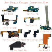 แท่นชาร์จบอร์ดเฟล็กซ์ที่เสียบปลั๊ก USB PCB สำหรับ Google Pixel 1 XL 2 2XL พิกเซล3 3XL 3A 3AXL ขั้วต่อ4 4XL แบบยืดหยุ่น