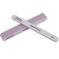 5pcs/lot Grey White Acrylic Nail Files 80/80 Sandpaper Lime a Ongle UV Gel Polish Nail Buffer Professional Beauty Nail Art Tools