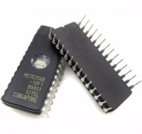 10pcs/lot M27C256B-10F1 M27C256B 27C256 EPROM UV 256KBIT 120NS DIP-28 IC