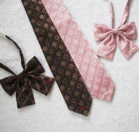 Chocolate Plate Cute British Japanese School Girls &amp; Boys JK Uniform Bow Tie Students Neck Tie Cosplay 3 Colors