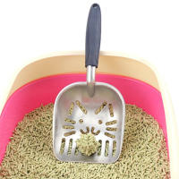 Cat And Dog Cleaning Shovel Practical Cute High Quality Multifunctional Cat Litter Waste Metal Garbage Shovel