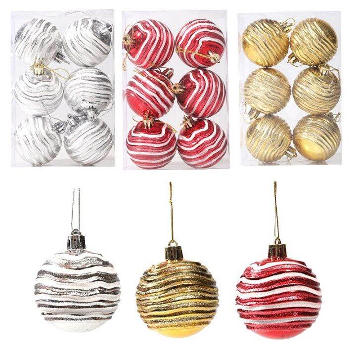 1กล่อง-christmas-ball-xmas-จี้-electroplating-candy-เครื่องประดับต้นคริสต์มาสใหม่ปี2023-noel-home-decor-navidad-2022