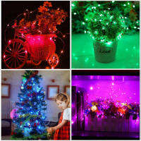 16 Colors LED Fairy Lights LED Christmas String Lights USB Waterproof Garland Light for Party Holiday Decorations