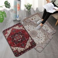 Bohemian pattern personality carpet fashion corridor carpet non-slip absorbent long strip mat cool welcome door mat