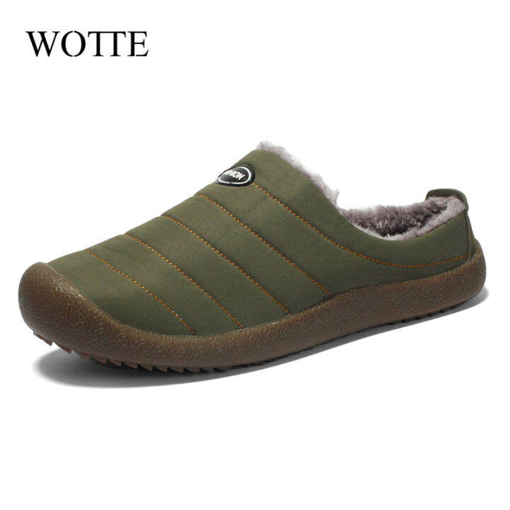 new-mens-slippers-indoor-warm-shoes-plush-flock-male-slippers-for-home-hard-wearing-non-slip-outdoor-walking-mans-footwear