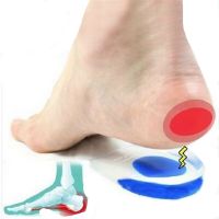 [Fashion goods060]ใหม่มาถึง Orthopedic ซิลิโคน Insoles สำหรับ HeelPain Feet Massager ส้นรองเท้า Anti Slip Pad ความสูงเพิ่ม Tenis