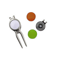 JEF Divot Tool &amp; Cap Clip ที่แซะดินและที่มาร์กลูกกอล์ฟ รุ่น JR153