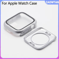 ฝากันน้ำสำหรับนาฬิกา Apple Ultra Case 49Mm 45Mm 41Mm 40Mm 44Mm 360แก้วป้องกัน I Watch 8 7 6 SE 5 4 Hard PC Bumper