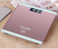 JJ8989 Electronic weight scale เครื่องชั่งน้ำหนักดิจิตอล 0.1-180KG แสดงอุณหภูมิ SE (สีล้วน)