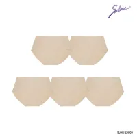 [Set 5 ชิ้น] Sabina กางเกงชั้นใน รุ่น Soft Collection Seamless รหัส SUXK1200 สีเนื้อเข้ม