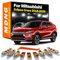 MDNG 13Pcs For Mitsubishi Eclipse Cross 2018 2019 2020 Canbus Vehicle LED Interior Map License Plate Light Kit Car Accessories