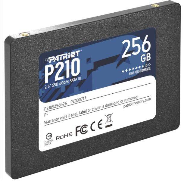 PATRIOT P210S256G25_Patriot P210 SSD 256GB SATA 3 Internal Solid State