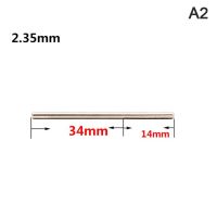 2.35/3Mm Shank 50Mm กระดาษทราย Clamp แยก Mandrels ยาวผู้ถือขัดคลิป Rod แกะสลักสำหรับ Dremel เครื่องบดโรตารี่10/12Pcs