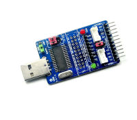 ALL IN 1 Multifunctional Full-Speed USB To Spi/ I2C /Iic/uart/ttl/isp Serial Adapter โมดูล RS232 RS485สำหรับ STC MCU DIY KIT