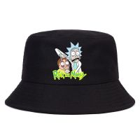 New anime Rick Moriti men and women bucket hat summer cartoon bucket hat bob hat hip hop fishing fisherman hat gift funny 【JULY]