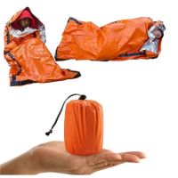 【LZ】♠℗  Cobertor de resgate de emergência saco de dormir bivvy térmica lona abrigo folha vida caminhadas acampamento sobrevivência portátil saco de dormir