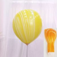 5 pcs 12 12 inch Latex Marble thick party birthday wedding balloon