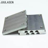 JUULASEN 50*50*6MM Computer HTPC CPU Main Box Chassis Heat Pipe Radiator Buckle Aluminum Block 6mm Hole Heatsink Passive Cooler Heatsinks