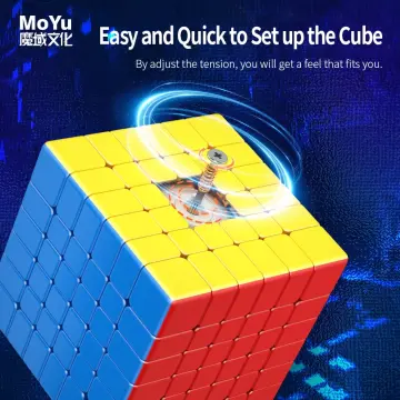 Moyu Cubing Classroom Meilong 3/3C 3x3 Magic Stickerless 3 Layers Speed  Cube Professional Puzzle Toys