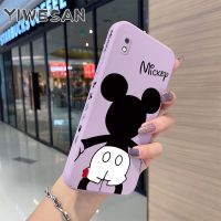 Yiเวปไซต์เคสสำหรับ Samsung A10,เคสซิลิโคนลายมิกกี้เมาส์น่ารักดีไซน์ใหม่เคสโทรศัพท์ด้านข้างขอบสี่เหลี่ยมเคสคลุมทั้งเครื่องเคสกล้องกันกระแทกเคสป้องกันแบบนิ่ม