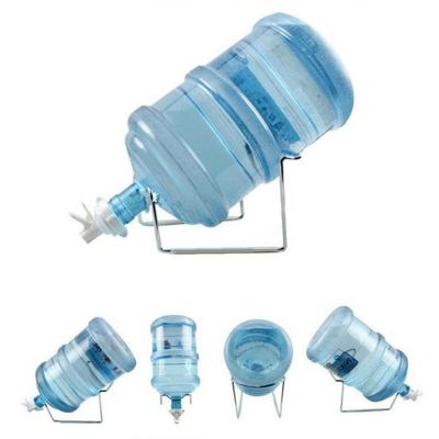 3-5 Gallon Water Bottle Jug Dispenser Stand Rack Holder Dustproof Nozzle Tap New