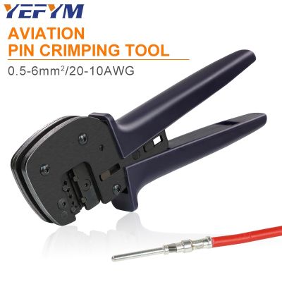 【YF】 Aviation /Heavy-duty starter terminal crimping pliers YEP-166 0.5-6mm²/24-10AWG vertical electrical YEFYM tools