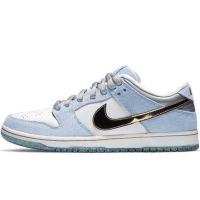 【Spot】 SB Dunk Low Club 58 Blue White Orange Ice Blue Gulf Racing Joint Casual Shoes