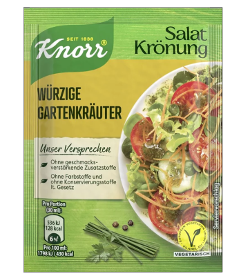 👉HOT Items👉 Knorr Salad Seasoning Spicy Garden Herbs 💥5-pack  ( 10g x 5)