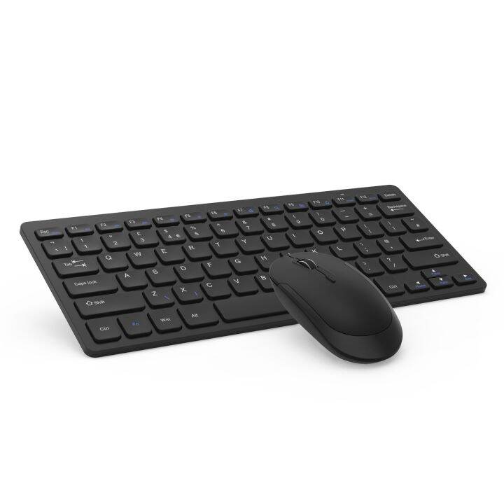 Wireless Keyboard and Mouse Set, Jelly Comb KUT019 2.4G Ultra Slim