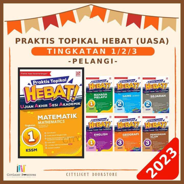 Citylight Buku Latihan Praktis Topikal Hebat Uasa Tingkatan Pelangi Lazada