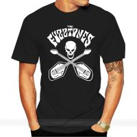 ใหม่! The Fuzztones โลโก้สีดำและสีขาวเสื้อยืด TEE XS-3XL ผ้าฝ้ายเสื้อยืดผู้ชายฤดูร้อนแฟชั่นเสื้อยืดยูโรขนาดที่มีคุณภาพสูงแขนสั้น