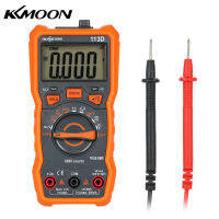 KKmoon Richmeter RM113D NCV มัลติมิเตอร์ดิจิตอล,6000 Counts ปรับระยะอัตโนมัติ Ac/dc มาตรวัดอุณหภูมิแรงดันไฟฟ้าแฟลชไลท์หน้าจอขนาดใหญ่พร้อมการดูด มิเตอร์วัดไฟ