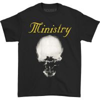 Hot sale Ministry Mind Skull Official Merchandise T-Shirt - Adult T-Shirt - Mens T-Shirt  Adult clothes