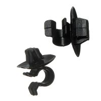 【CC】▪✼  Plastic Car Hood Bonnet Rod Stay Bracket Buckle Clip Base Holder Compatible for Vauxhall Vivaro Accessories