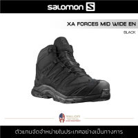 Salomon - XA Forces Mid Wide EN [Black] รองเท้าเดินป่า รองเท้าผู้ชาย สีดำ คอมแบท ลุยโคลน บูท หน้าเท้ากว้าง